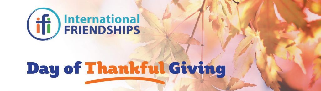 IFI Day of Thankful Giving banner